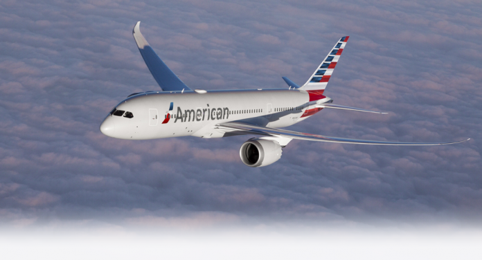 American Airlines jet