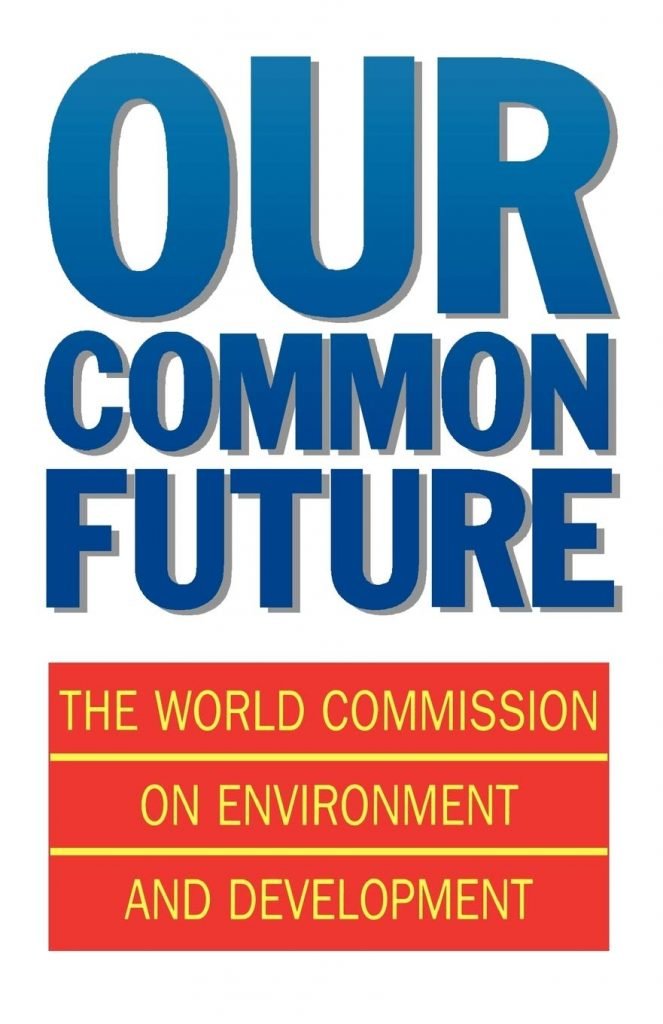 Cover of 'Our Common Future: The World Commission on Environment and Development'